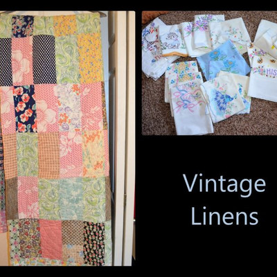 Vintage linens