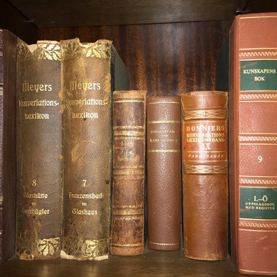 Leather bound books $10 each