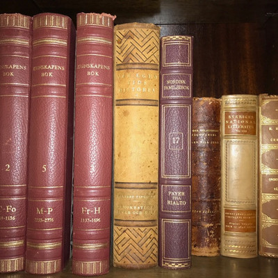 Leather bound books $10 each