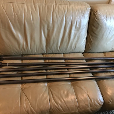 Pottery Barn curtain rods