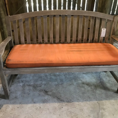 Teak bench $279