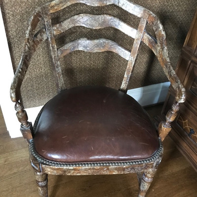 Our House Leathermaster $195
25 X 18 X 34"