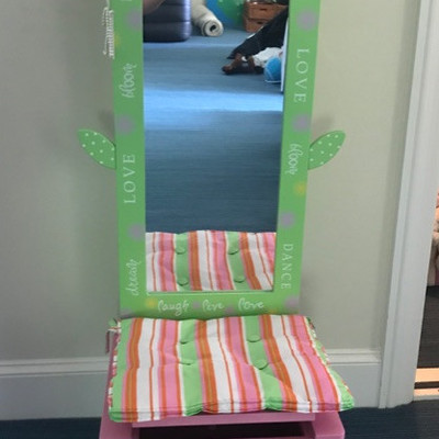 Mirror/seat/storage $115