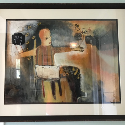 Trey oil painting $395