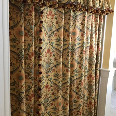Custom made shower curtain $95