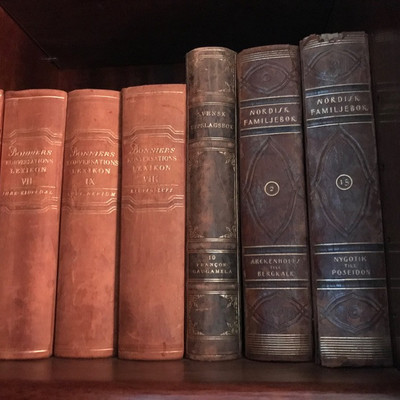 Leather bound books $10 each