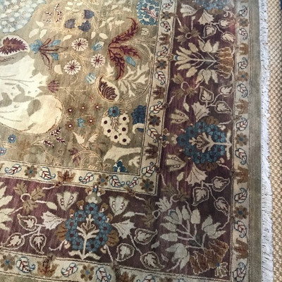 Hand knotted Asian rug made in India 100% wool
Beresford Martine pistacchio $1,900
9 X 12'