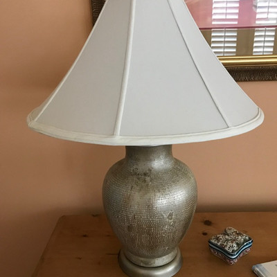 Glass lamp $85