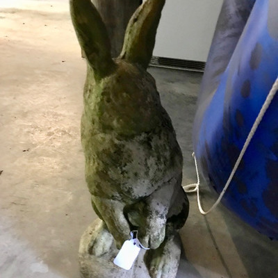 Concrete rabbit $35