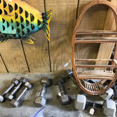 Shower rack $45