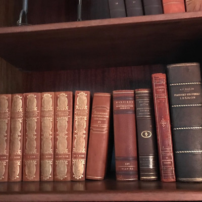 Leather bound books $10 each