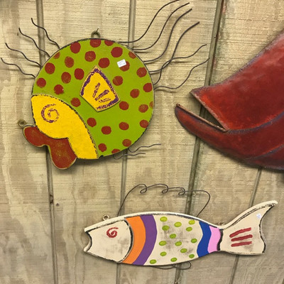 Wooden fish $35 each