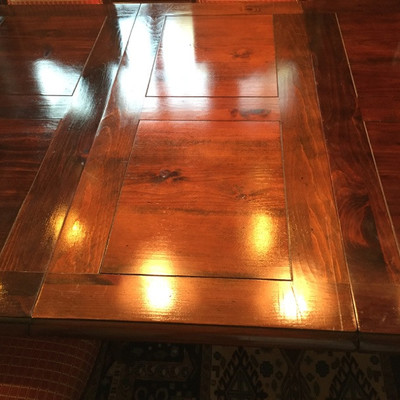 Chippendale dining table $1,800
110 X 43 X 29