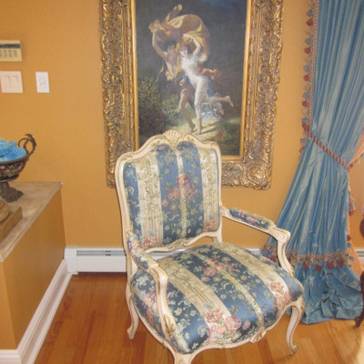 Listed Art Oils Louis XV Seating 