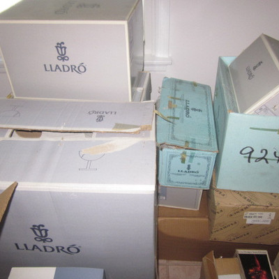 Large Lladro Collection With Boxes 