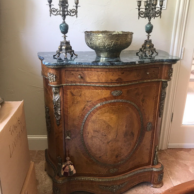 Chest with ormolu accents 