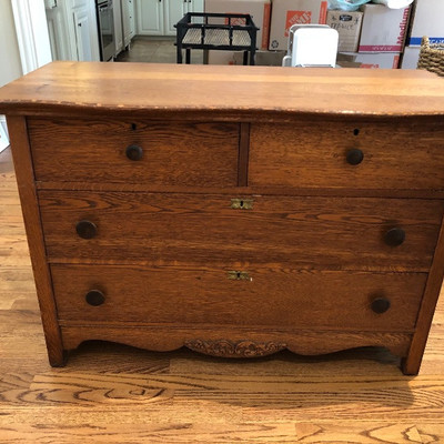 Vintage Oak chest