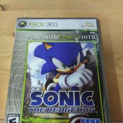 Xbox 360 live 
Sonic the Hedgehog