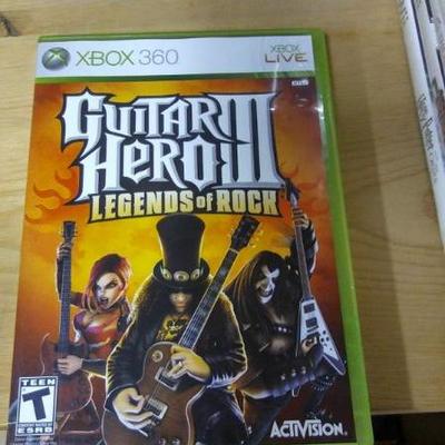 Xbox live
Guitar Hero 3 Legends of Rock