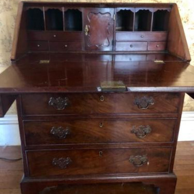 Antique Secretary Desk (1)