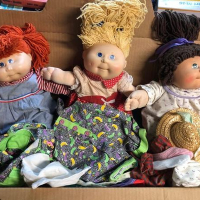 Cabbage Patch (3) with Additional Clothing