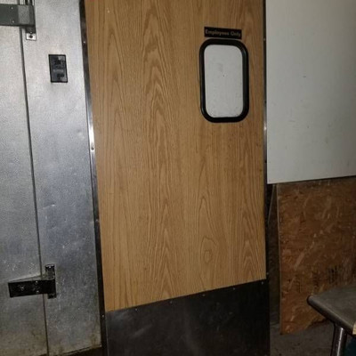 Swinging Kitchen Door