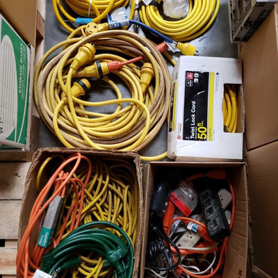 1284: 	
Extension Cord, Generator Adapter, Power Bank Lot
Extension Cord, Generator Adapter, Power Bank Lot
