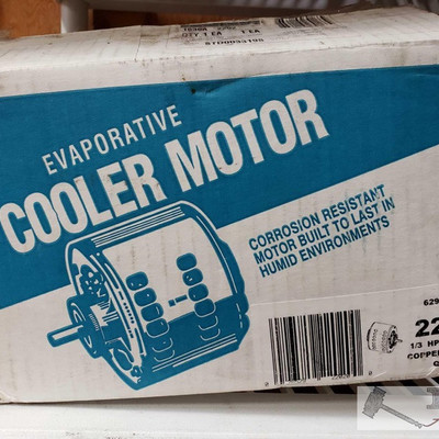 1263: 	
Evaporative Cooler Motor
Model #: 2202 1/3hp, 2spd