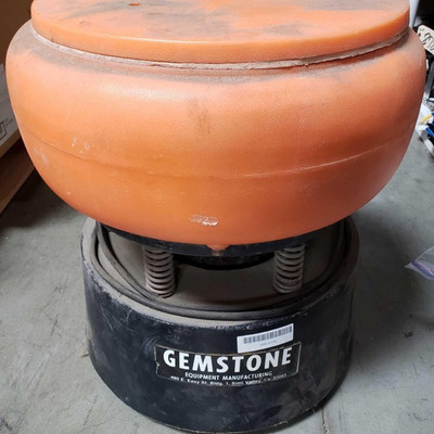 883: 	
Large Gemstone Equipment Manufacturing Tumbler
Measures approximately 19