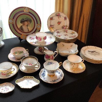 Tea cup collection, plate collections