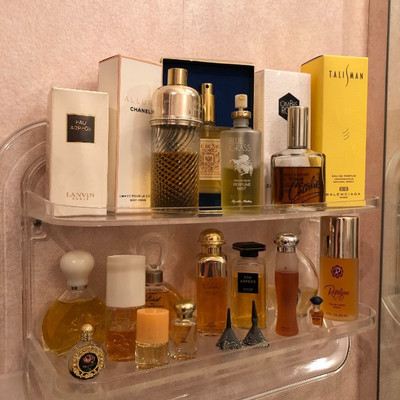 Large collection perfumes