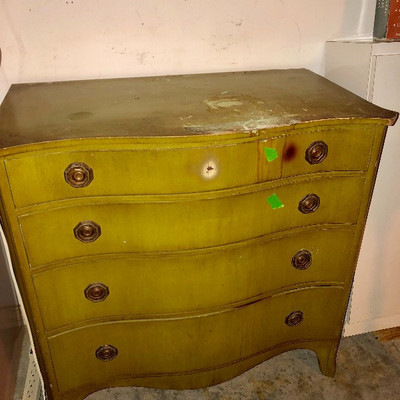 Antique 5-drawer Chest of Drawers