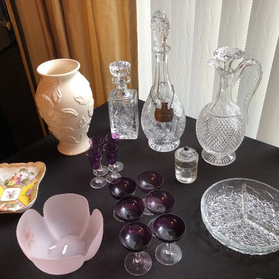 China and Crystal including:Â  Dresden, B&Co. (Bernardaud) Limoges, Heisey Glass, Herend and Thomas/Bavaria