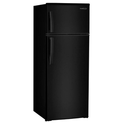 7.4 cu. ft. Top Freezer Refrigerator in Black, Cou ...