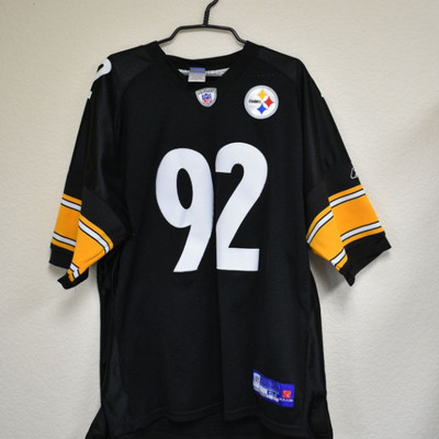 Steelers #92 Harrison Jersey Size 54
