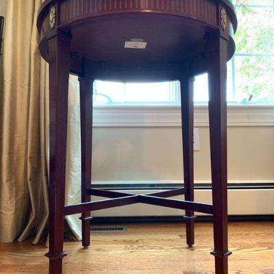 Baker Furniture Round Lamp Stand
