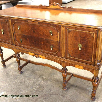 Walnut Two Tone 2 Drawer 2 Door Sideboard with Gallery
Auction Estimate $100-$300 – Located Inside
