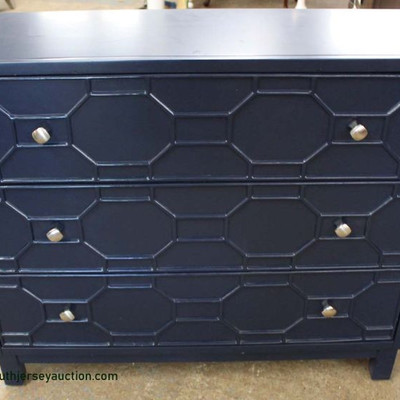 NEW Contemporary Blue 3 Drawer Decorator Chest
Auction Estimate $200-$400 â€“ Located Inside
