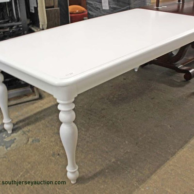 NEW Contemporary White Farm Style Kitchen Table
Auction Estimate $100-$300 â€“ Located Inside
