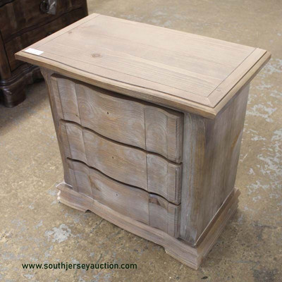 NEW Contemporary White Washed 3 Drawer Chest
Auction Estimate $50-$100 â€“ Located Inside
