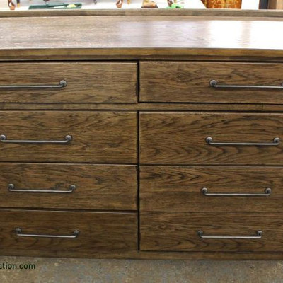 NEW Contemporary Rustic Style 8 Drawer Low Chest
Auction Estimate $200-$400 â€“ Located Inside
