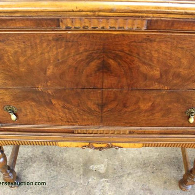 Walnut Two Tone 2 Drawer 2 Door Sideboard with Gallery
Auction Estimate $100-$300 – Located Inside
