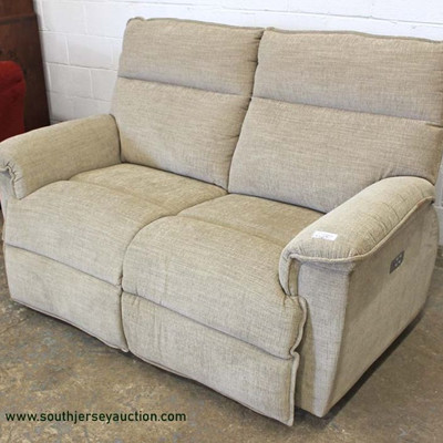 NEW Contemporary Tan Upholstered Loveseat
Auction Estimate $200-$400 â€“ Located Inside
