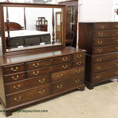 ***UPCOMING AUCTION “date not set’ 
BEAUTIFUL SOLID Mahogany “Henkel Harris Furniture” High Chest and Low Chest with Mirror
Auction...