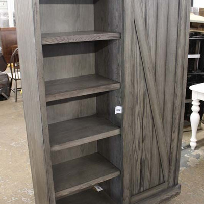 NEW Contemporary â€œMartin Furnitureâ€ Grey Washed Sliding Door with Restoration Hardware Bookcase with Tags
Auction Estimate $200-$400...