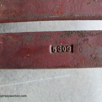  Antique Decorator Wheels on Axle marked 5303

Auction Estimate $50-$100 â€“ Located Inside 