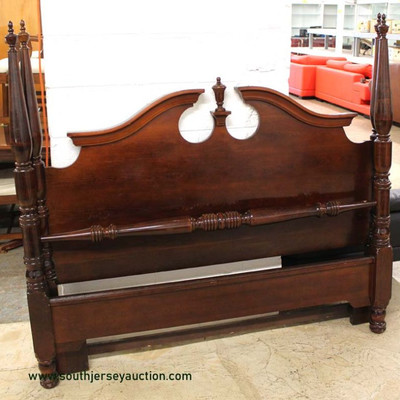 3 Piece Mahogany “Bassett Furniture” Bracket Foot Bedroom Set with Queen Size Poster Bed
Auction Estimate $200-$400 – Located Inside
