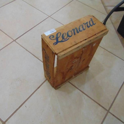 Leonard Wooden Crate