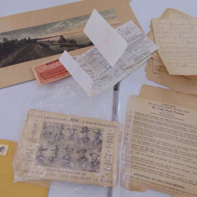 Vintage Postcards and Paper Goods