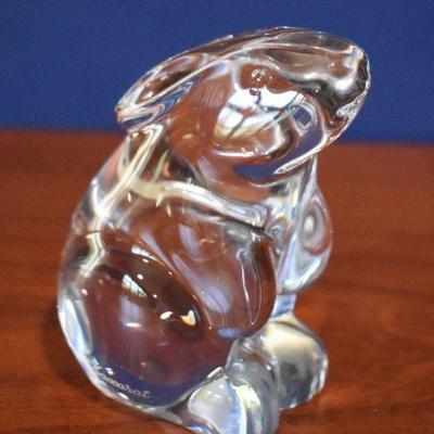 Baccarat Crystal bunny